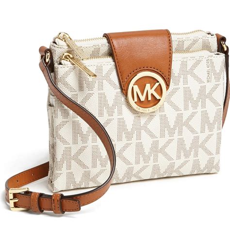 michael michael kors signature fulton large crossbody bag|Fulton Large Leather Crossbody .